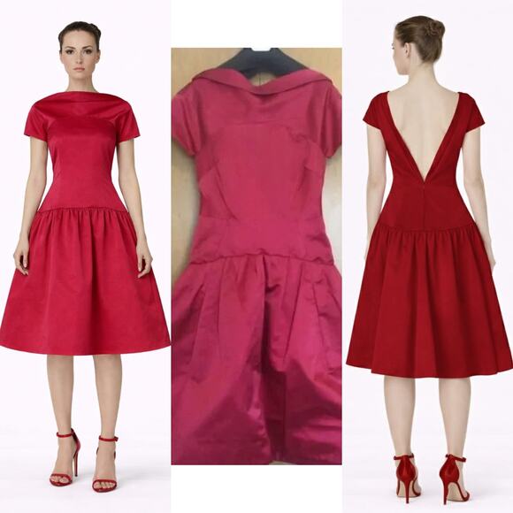 ZAC Zac Posen Dresses & Skirts - ZAC POSEN COCKTAIL DRESS, FUCHSIA.